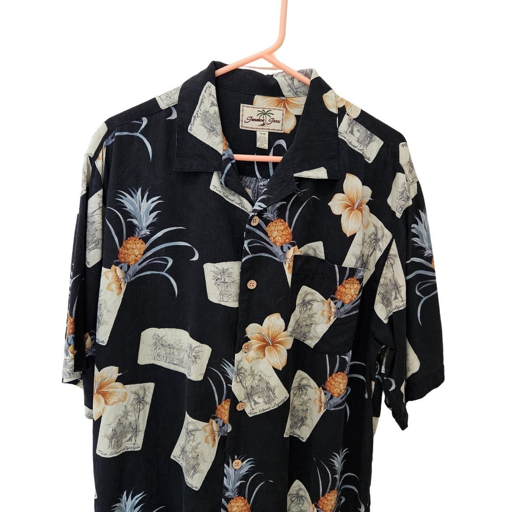 Men's Jamaica Jaxx 100% Silk "Hawiian"‎